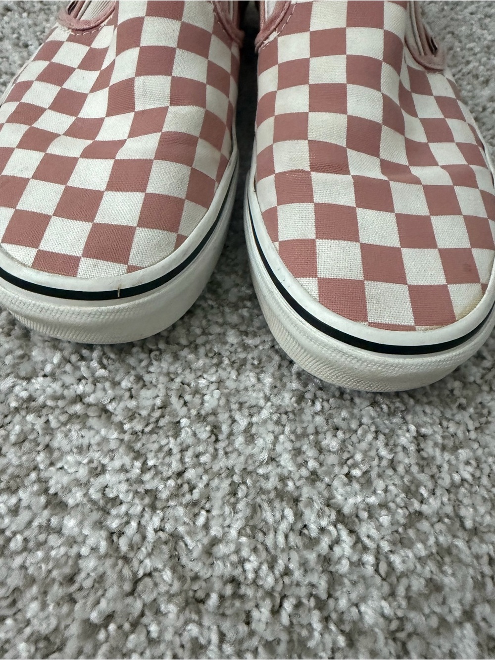Vans Classic Slip-On Checkerboard Rose Dawn Pink/White - Picture 2 of 6